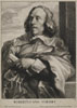 Portrait of Robert van Voerst, engraved by Voerst, after van Dyck